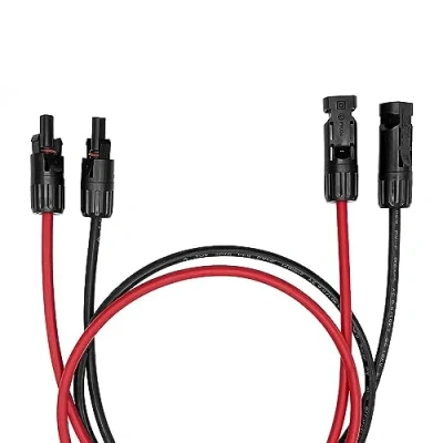 Immagine di Offgridtec Cavo di collegamento PV maschio a 6 mm², 1 m, rosso/nero