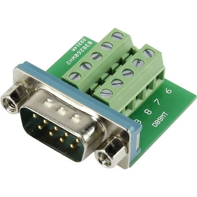 Immagine di TRU COMPONENTS DSUB09M 10TB 2 1229332 Spina SUB D 90 Numero Poli (num): 9 A vite 1 pz.