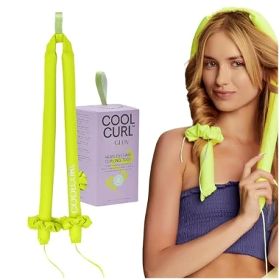 Immagine di GLOV Coolcurltm Heatless HAIR Curler MADE OF Memory FOAM AND Accessori capelli, Taglia: One Size, Lime