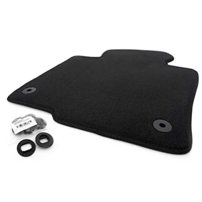 Immagine di kh Teile Zerbino adatto per Passat 3C Velour Automatte di alta qualità, 1 pezzo, nero