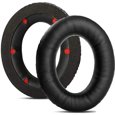 Immagine di HTINDUSTRY Cuscinetti auricolari di ricambio in memory foam per cuffie compatibili con HyperX Cloud Revolver S Gaming Headset