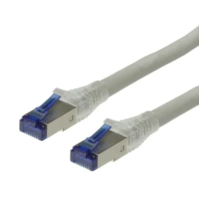 Immagine di Roline 21.15.0871 RJ45 cavo di rete, patch CAT 6A S/FTP 30.00 m Grigio doppia schermatura 1 pz.
