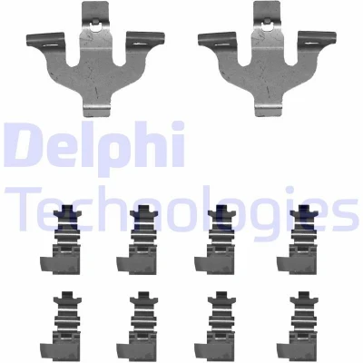 Immagine di DELPHI LX0714 Kit accessori, Pastiglia freno AUDI: A4 B9 Avant, Allroad, Q5, VOLKSWAGEN: Touareg II