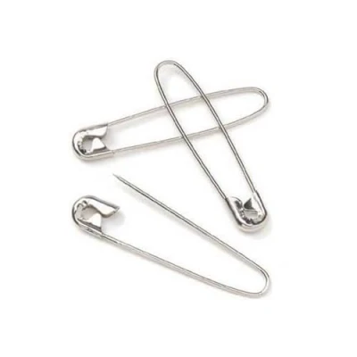 Immagine di Prym Spille di Sicurezza con Spirale Acciaio No. 0 Argento 27 mm, Lega, millimetri